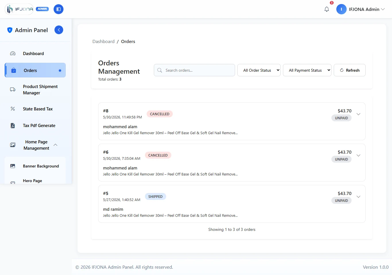 Ifjona E-commerce Marketplace screenshot 4